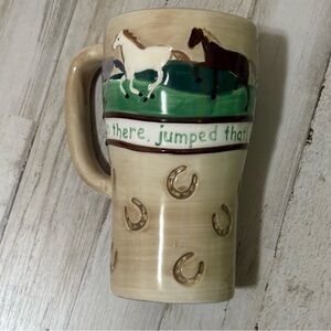 Horse Motif Mug